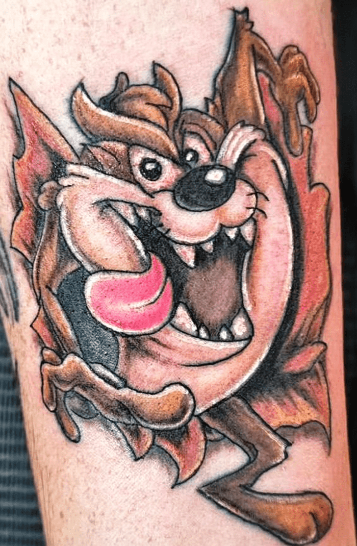 Taz Tattoo Figure