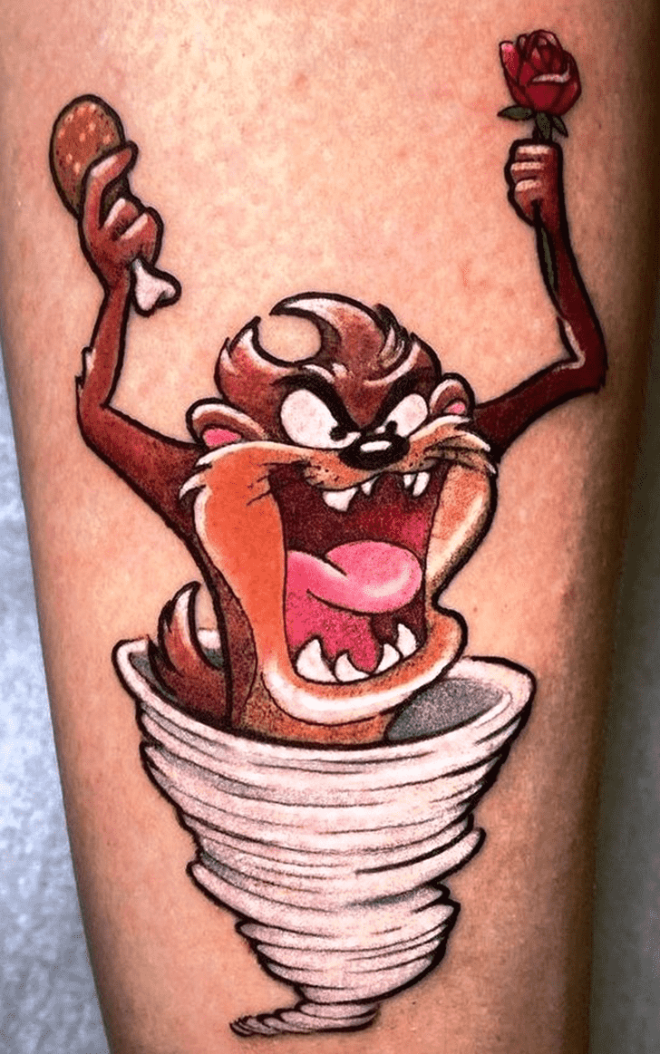 Taz Tattoo Shot