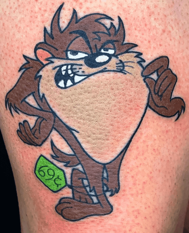 Taz Tattoo Design Image