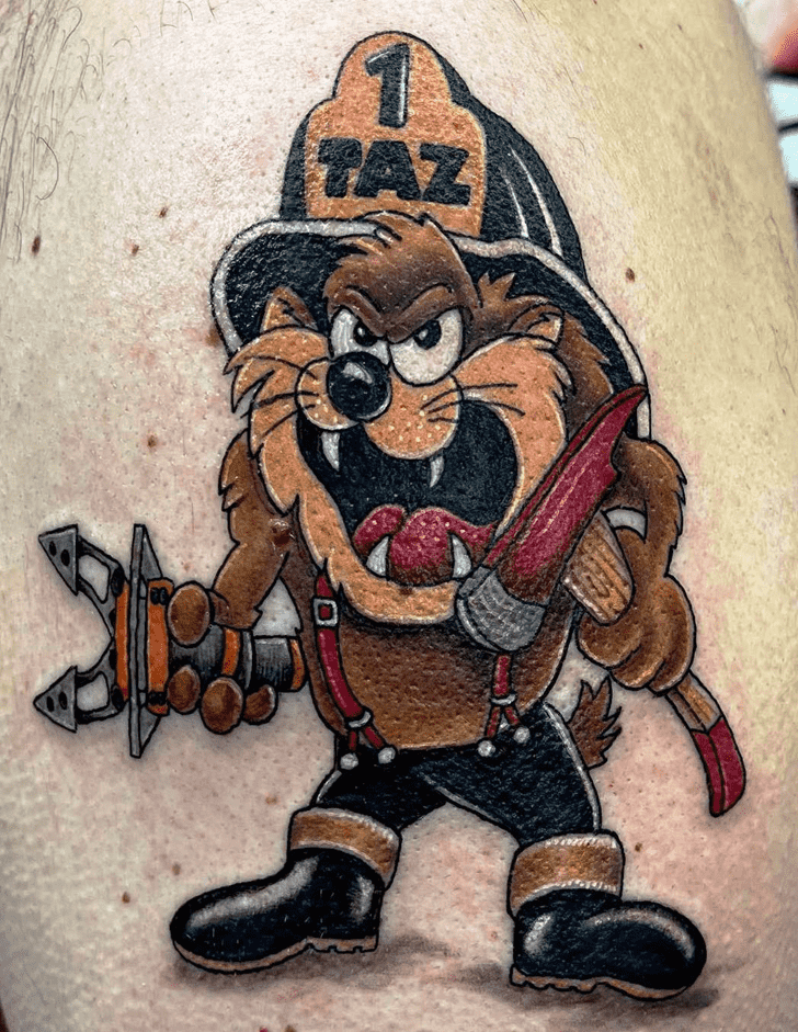 Taz Tattoo Photo