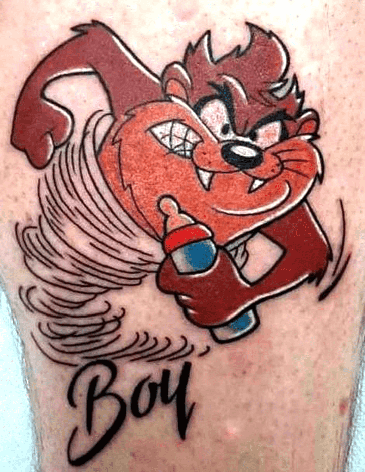 Taz Tattoo Figure