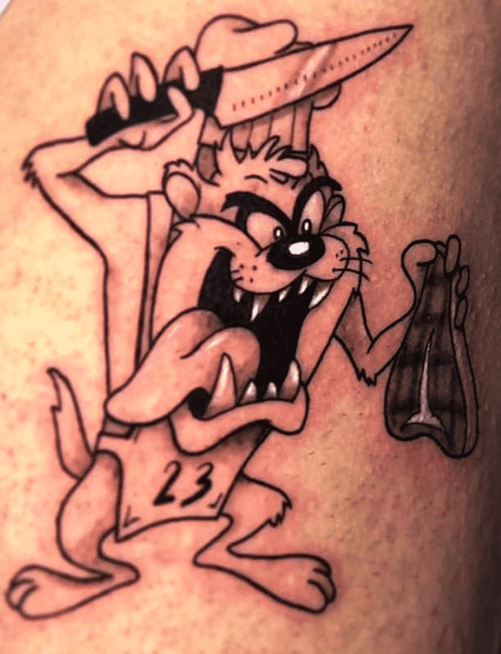 Taz Tattoo Design Image