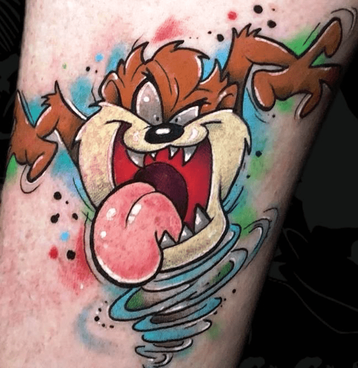 Taz Tattoo Portrait