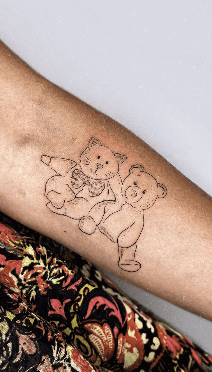 Teddy Day Tattoo Snapshot