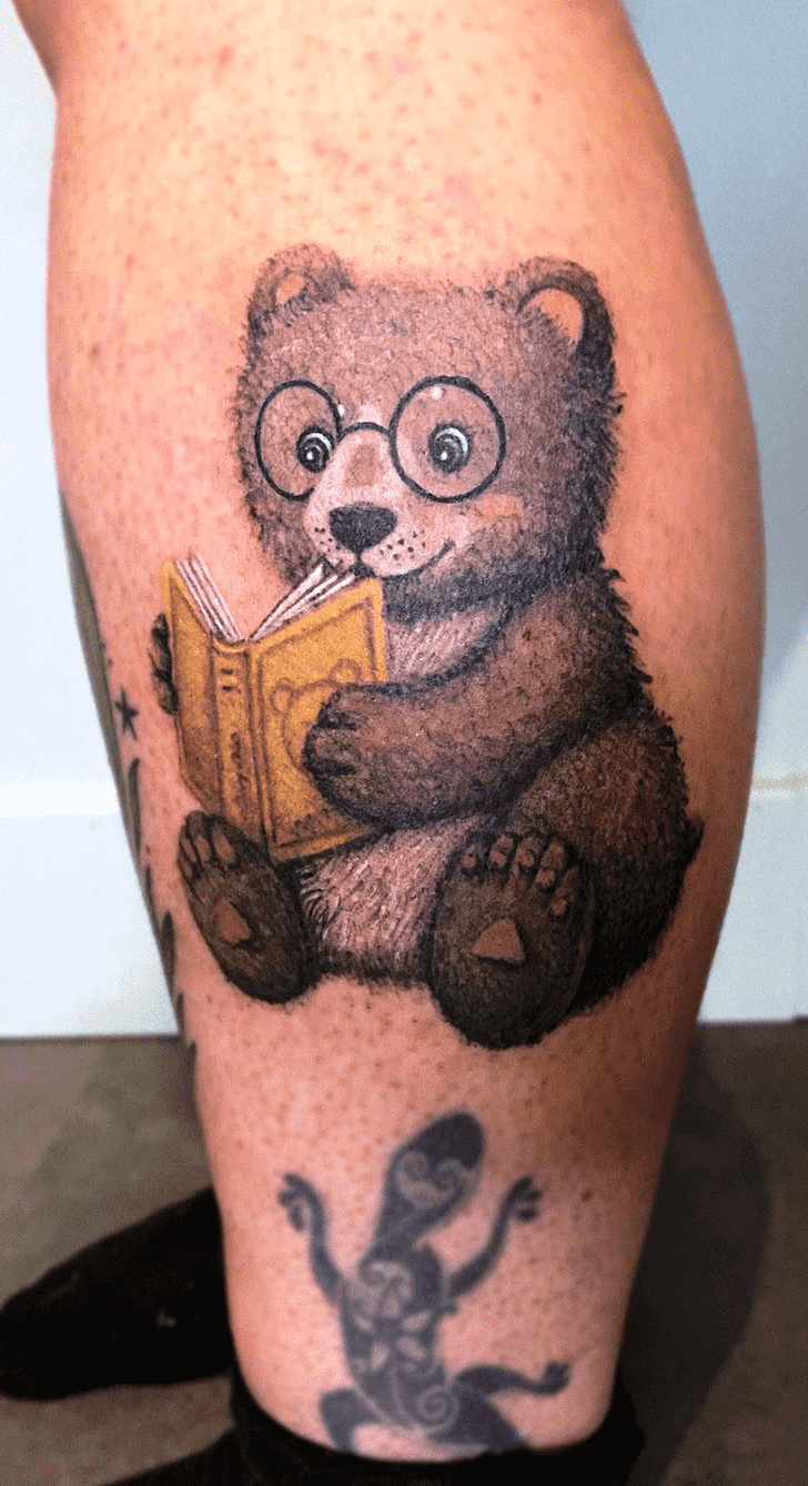 Teddy Day Tattoo Portrait