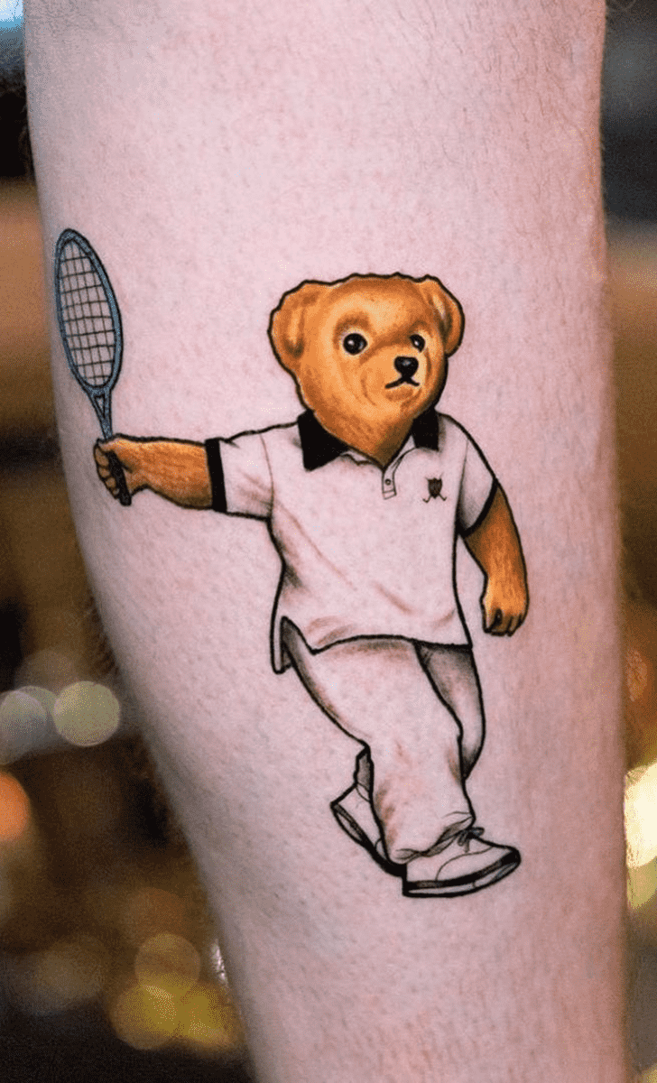 Tennis Tattoo Shot