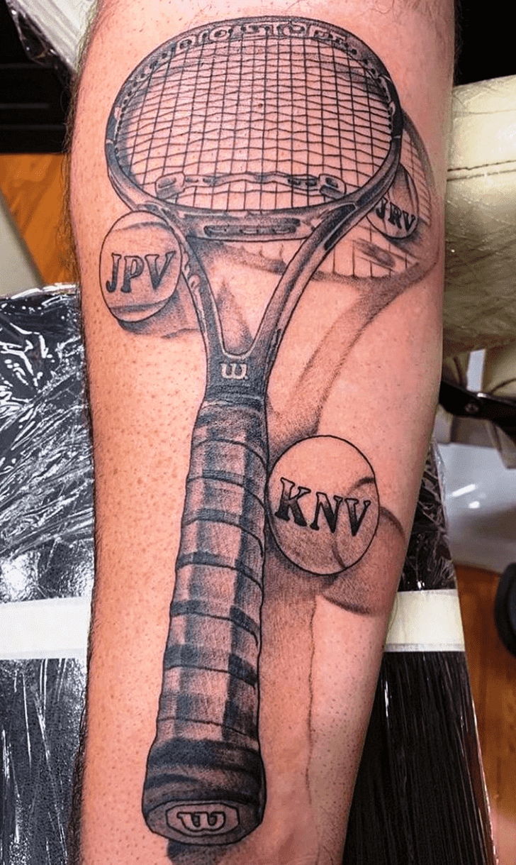 Tennis Tattoo Picture