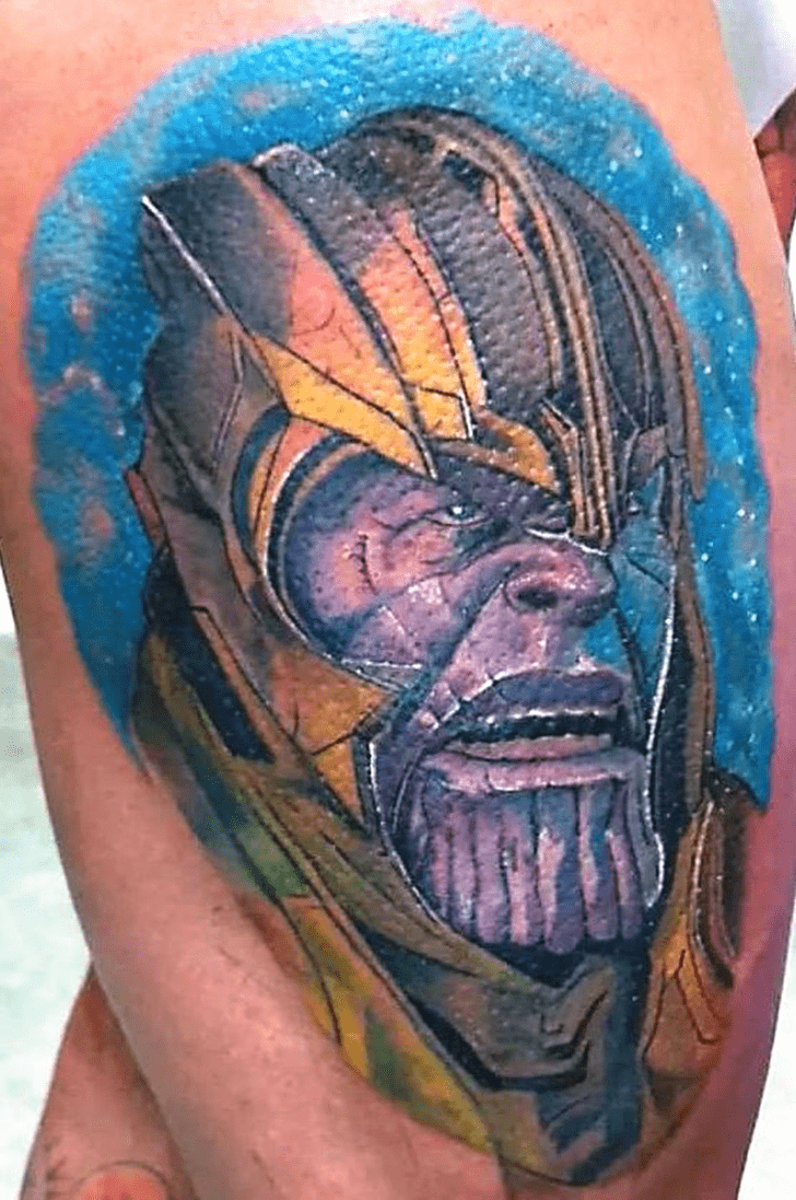 Thanos Tattoo Design Image