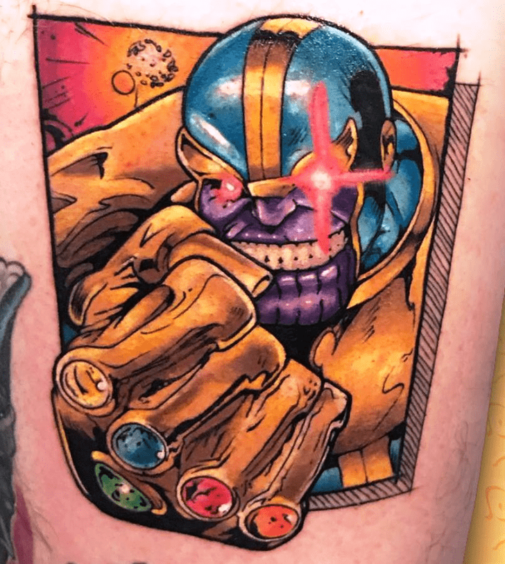 Thanos Tattoo Picture