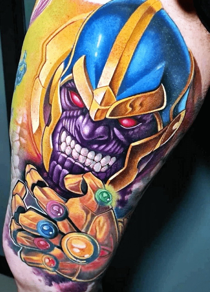 Thanos Tattoo Photograph