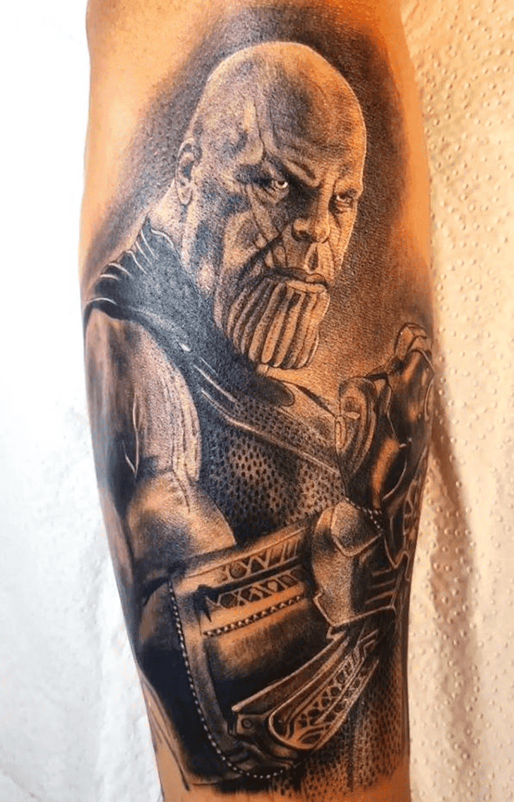 Thanos Tattoo Design Image