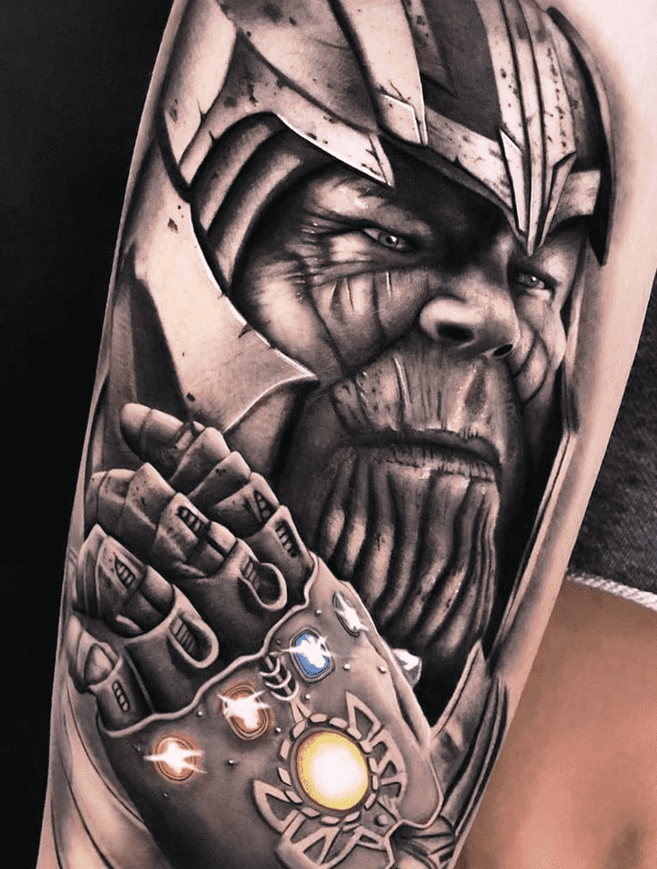 Thanos Tattoo Photograph