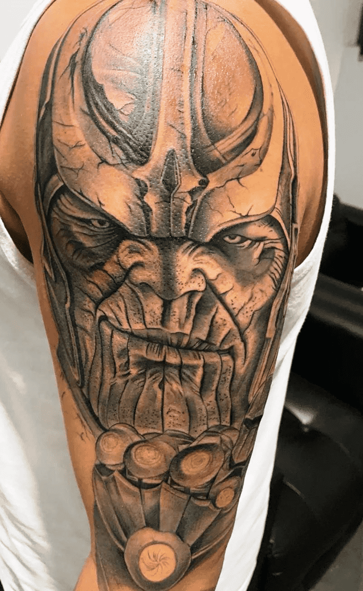 Thanos Tattoo Design Image