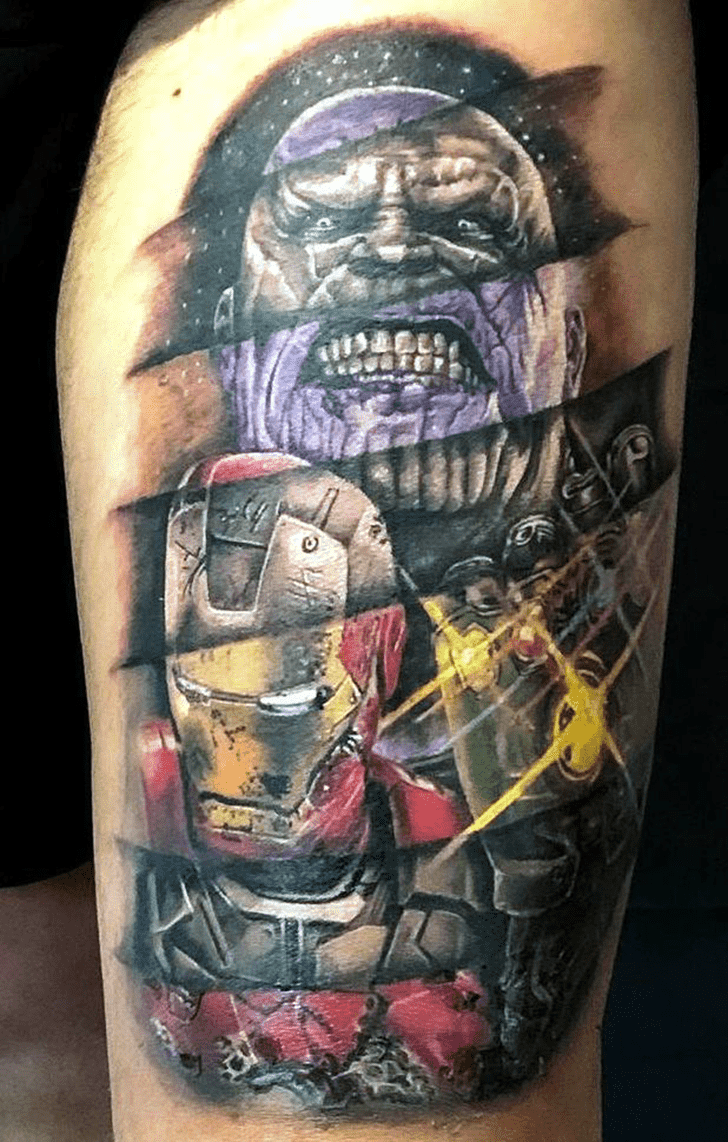 Thanos Tattoo Picture