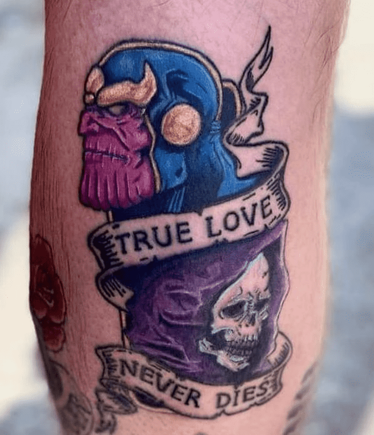 Thanos Tattoo Photo