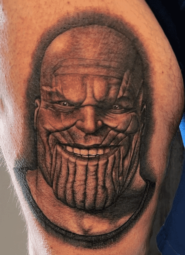 Thanos Tattoo Photos