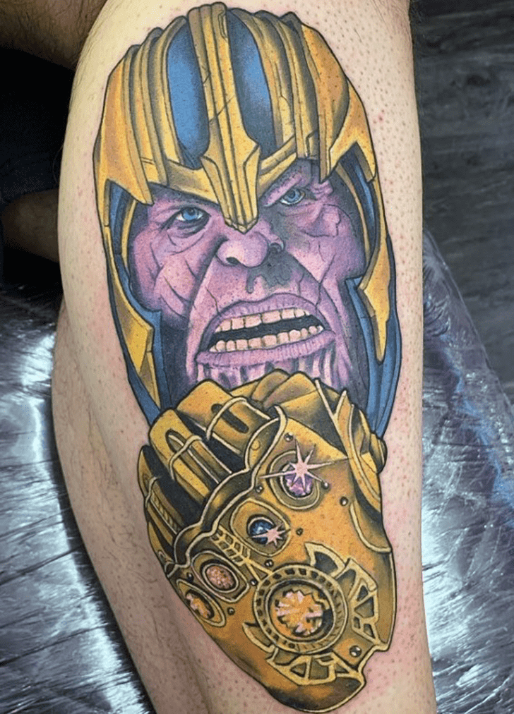 Thanos Tattoo Photograph