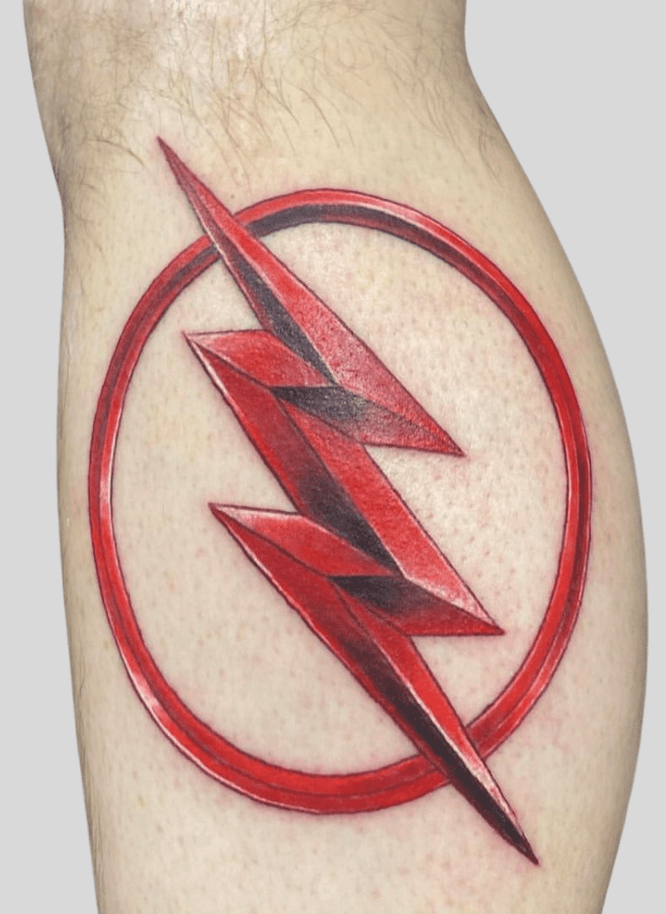 The Flash Tattoo Design Image