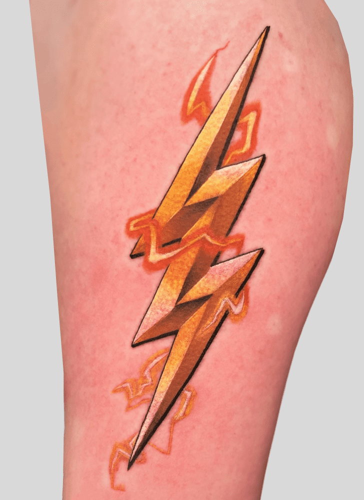 The Flash Tattoo Figure