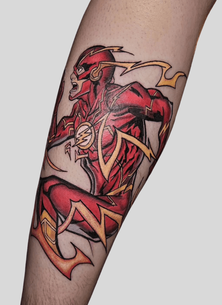 The Flash Tattoo Portrait