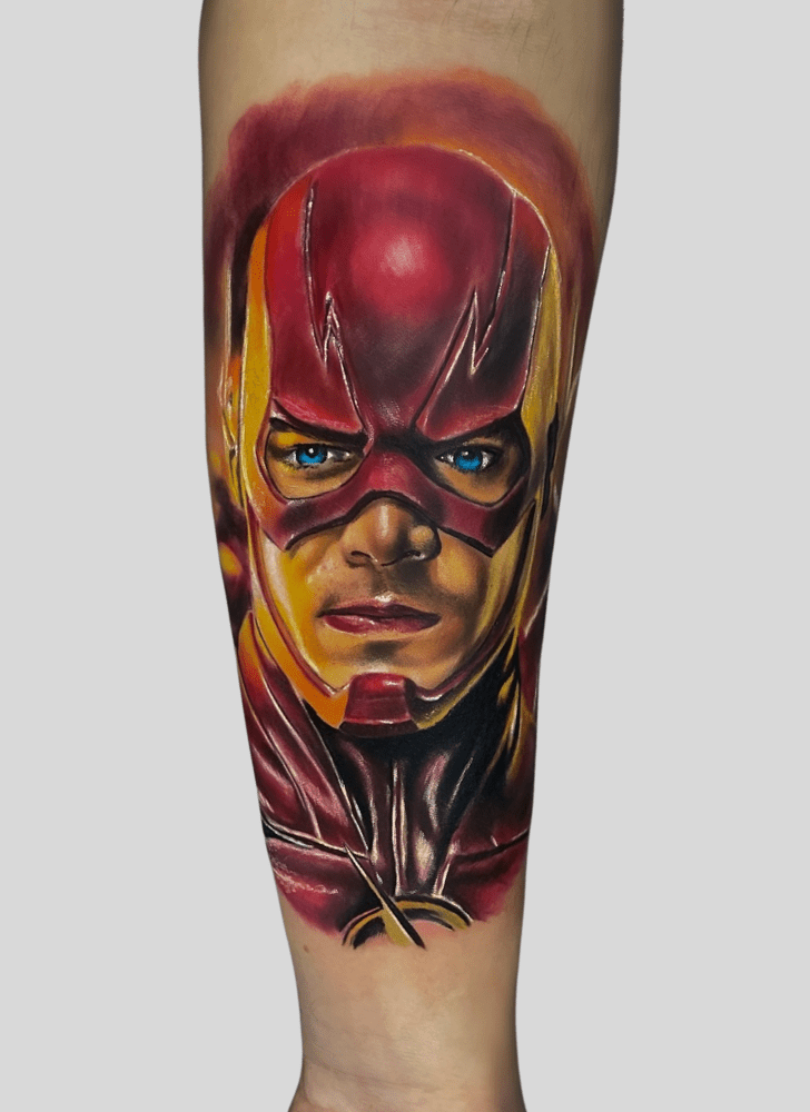 The Flash Tattoo Snapshot