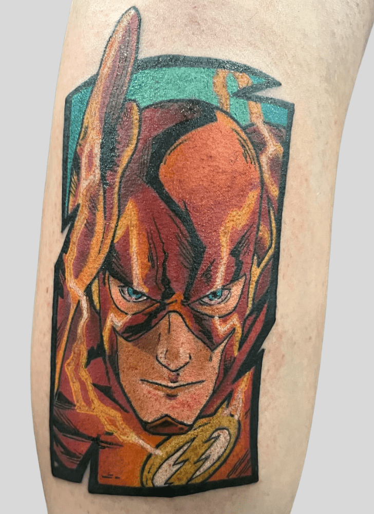 The Flash Tattoo Design Image