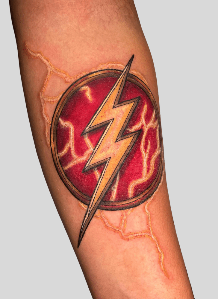 The Flash Tattoo Figure