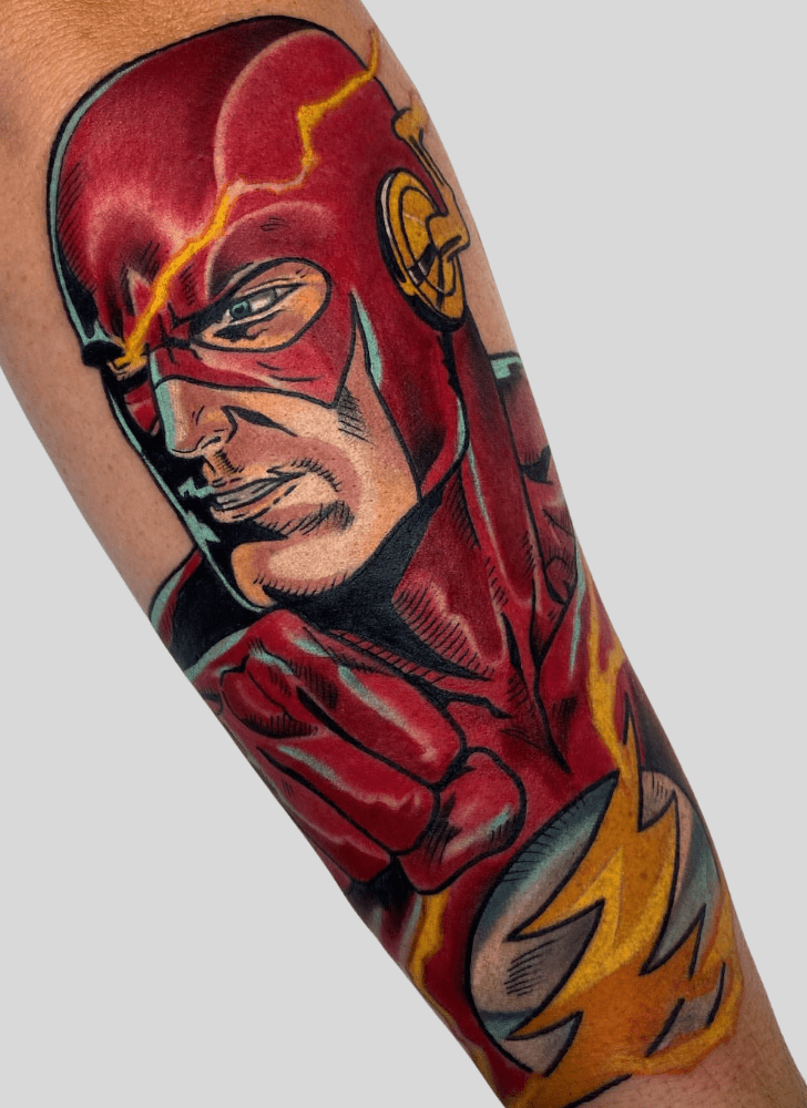 The Flash Tattoo Photos