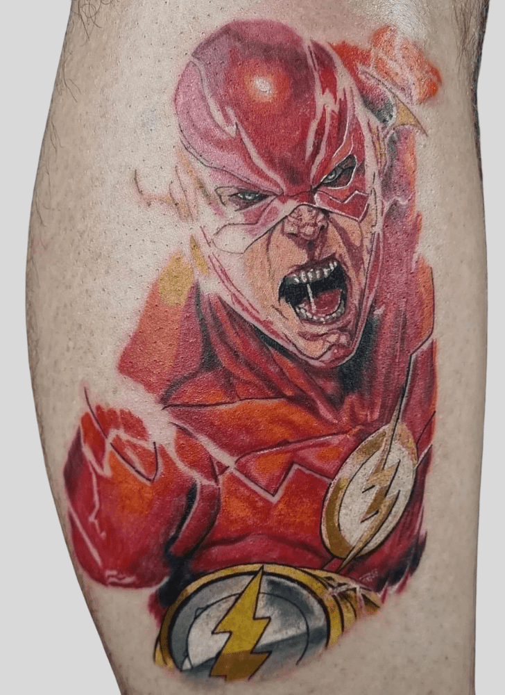 The Flash Tattoo Figure