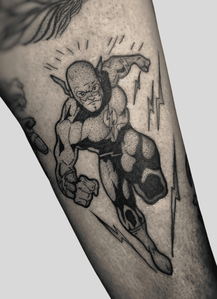 The Flash Tattoo Photograph