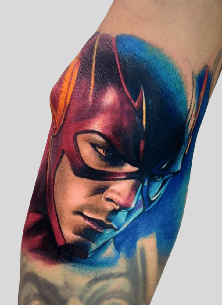 The Flash Tattoo Design Image