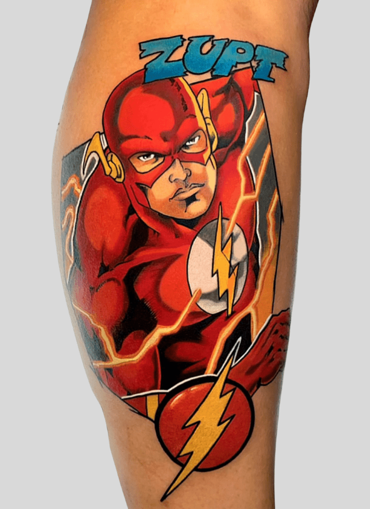 The Flash Tattoo Figure