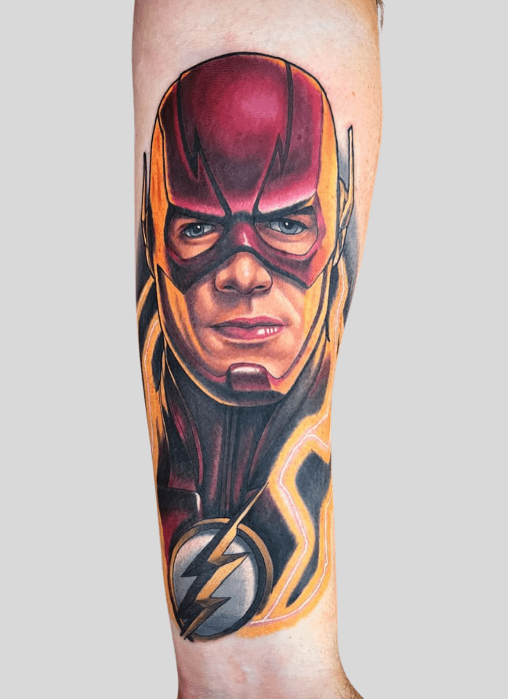 The Flash Tattoo Portrait