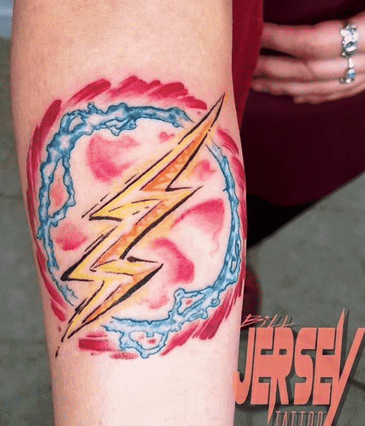 The Flash Tattoo Shot