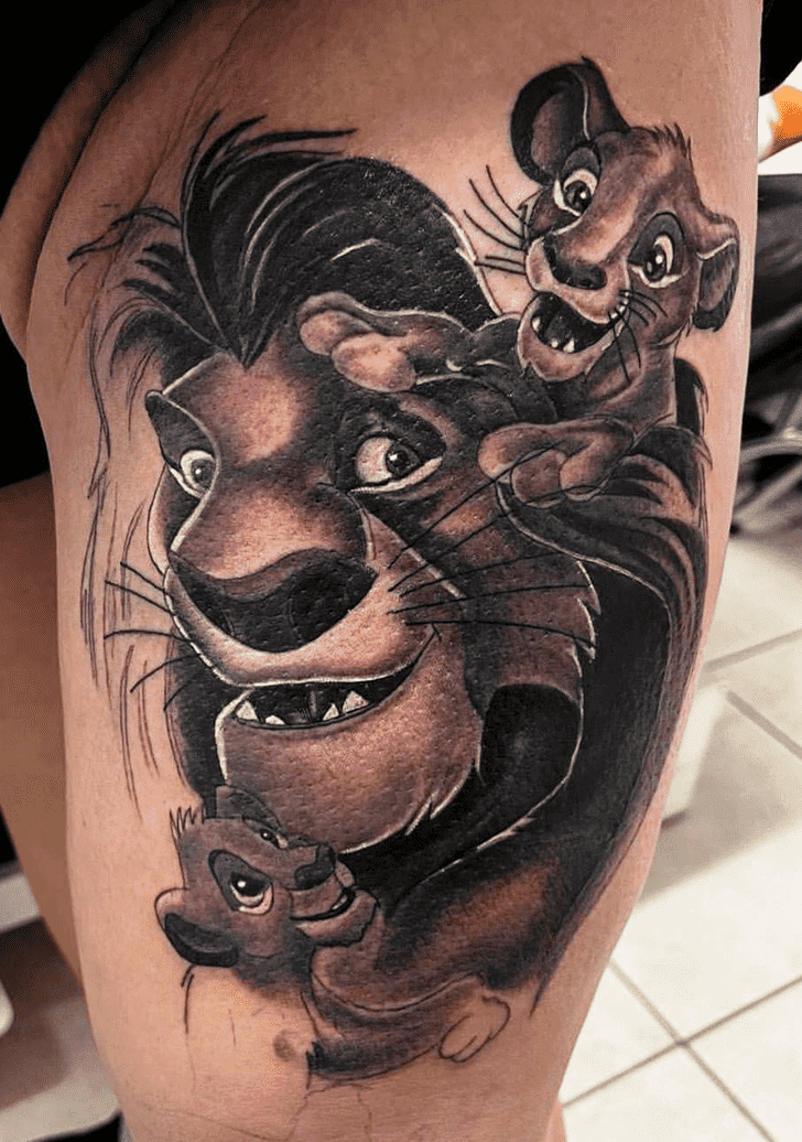 The Lion King Tattoo Photograph