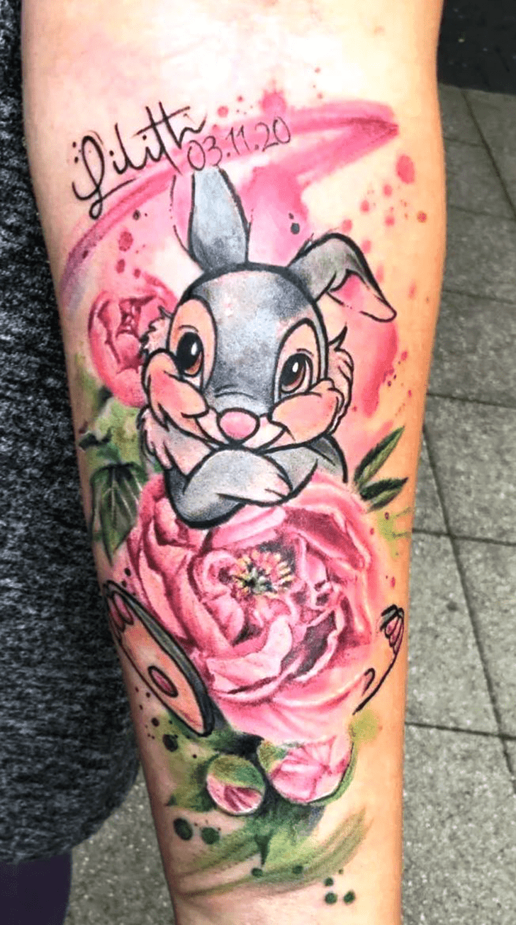 Thumper Tattoo Photograph