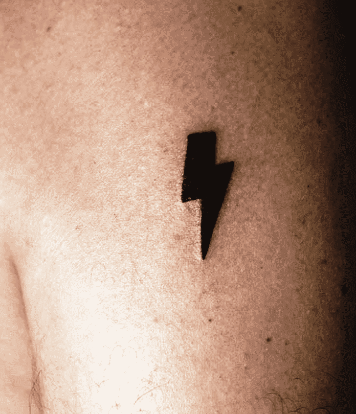 Thunderbolt Tattoo Photograph