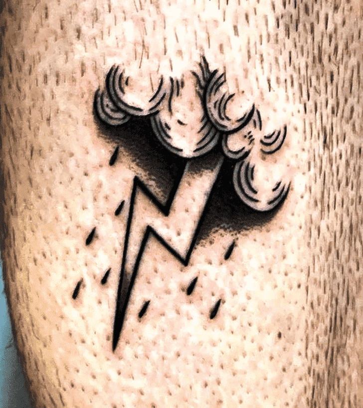 Thunderbolt Tattoo Ink