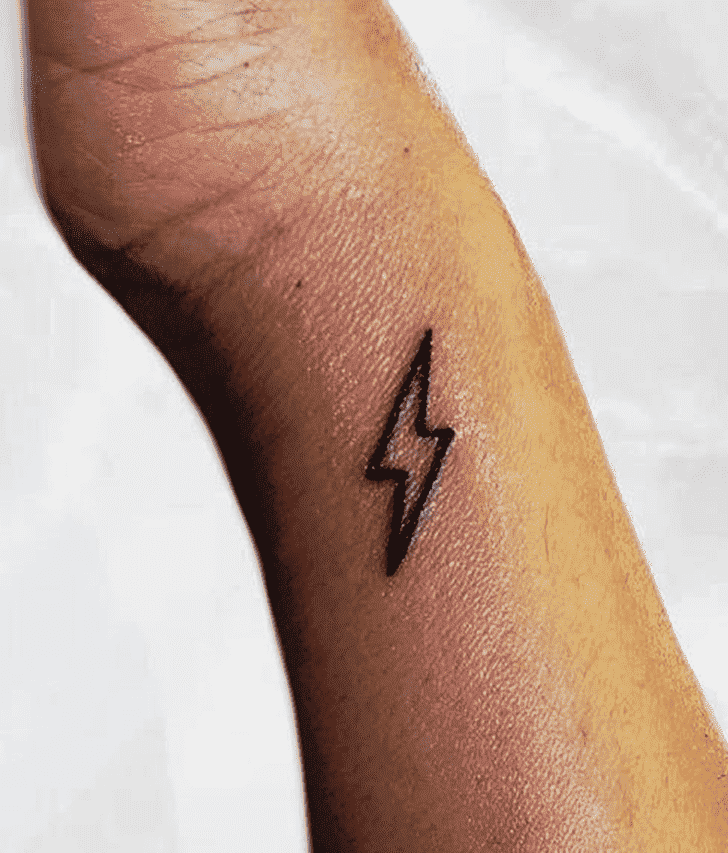 Thunderbolt Tattoo Photograph