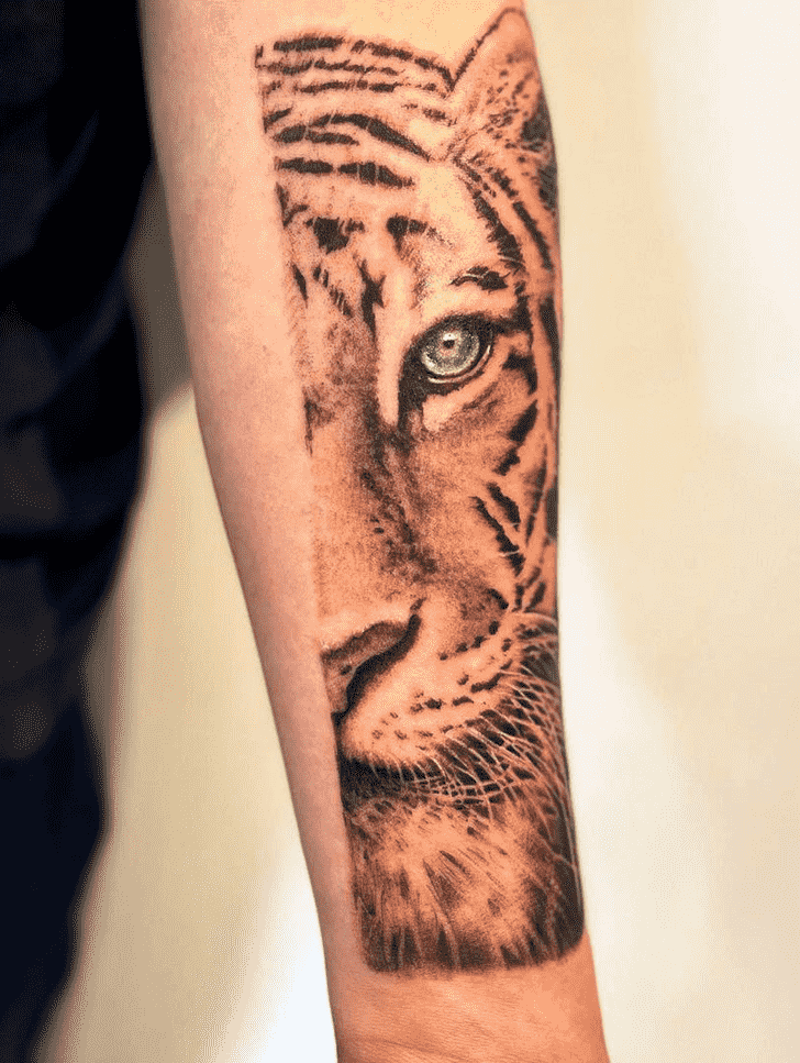 Tiger Tattoo Portrait