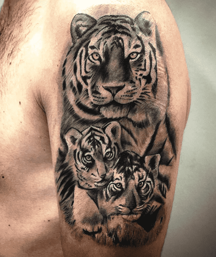 Tiger Tattoo Snapshot