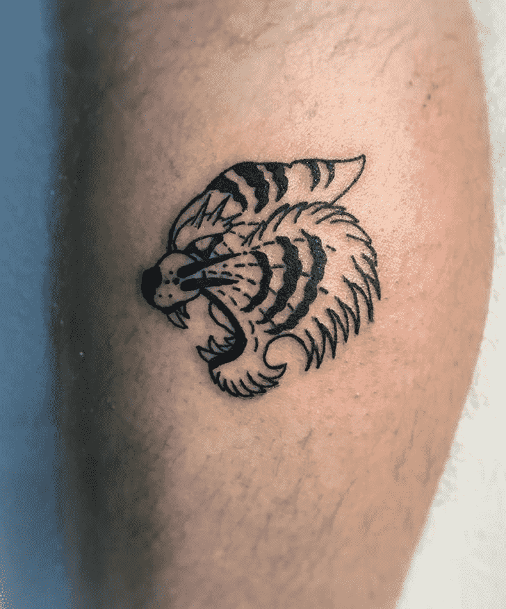 Tiger Tattoo Shot