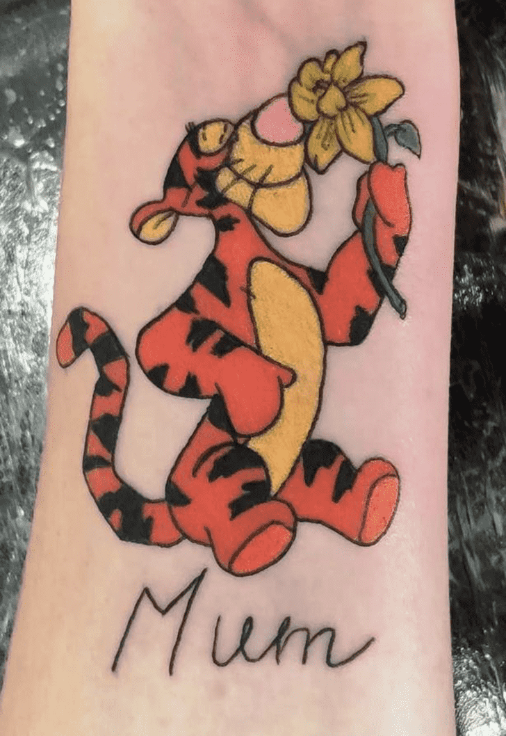 Tigger Tattoo Portrait