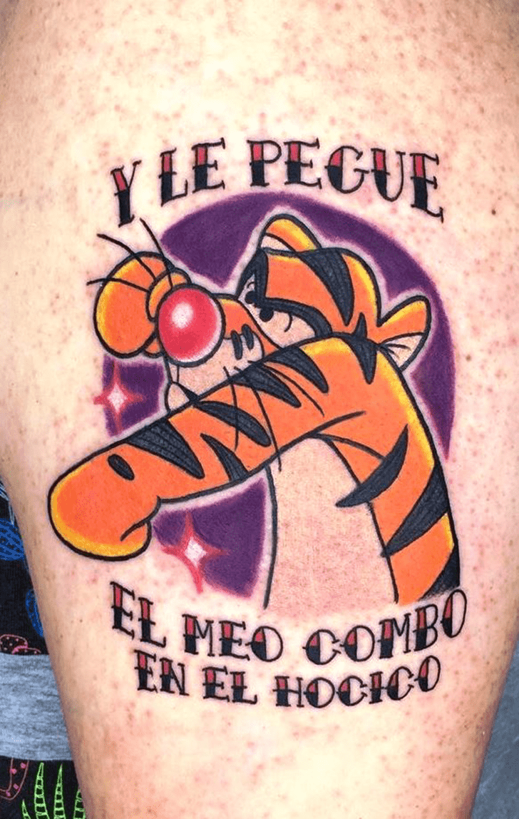 Tigger Tattoo Design Image