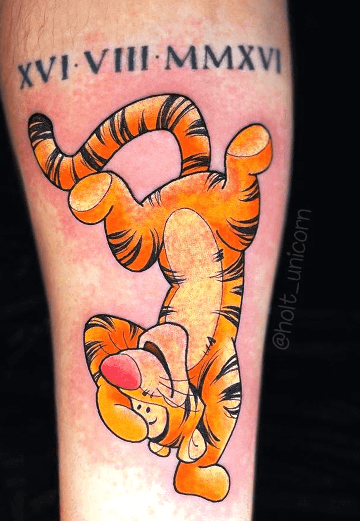 Tigger Tattoo Figure