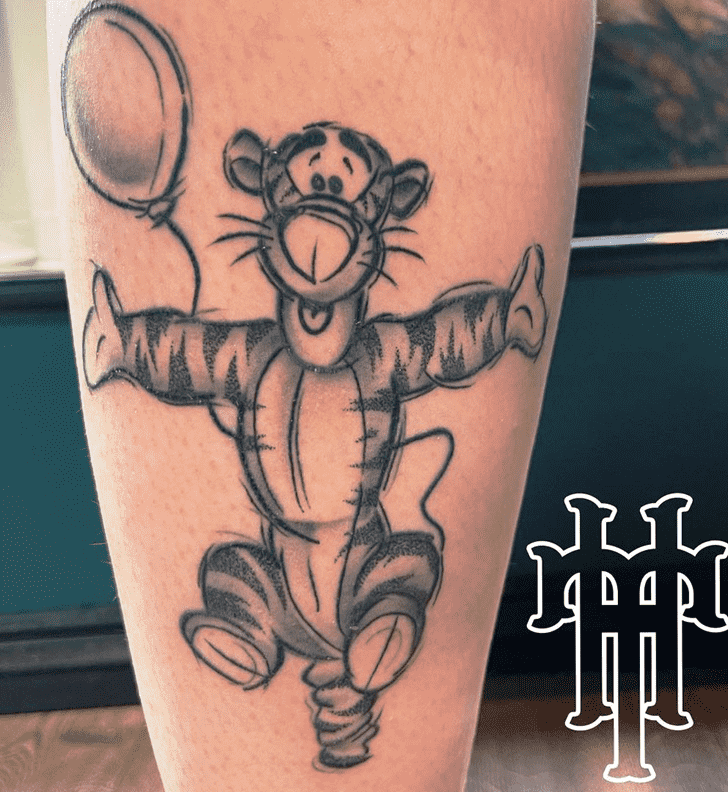 Tigger Tattoo Photograph