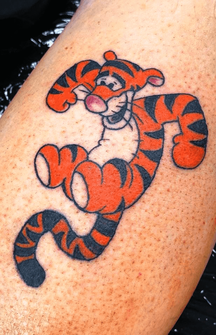 Tigger Tattoo Portrait