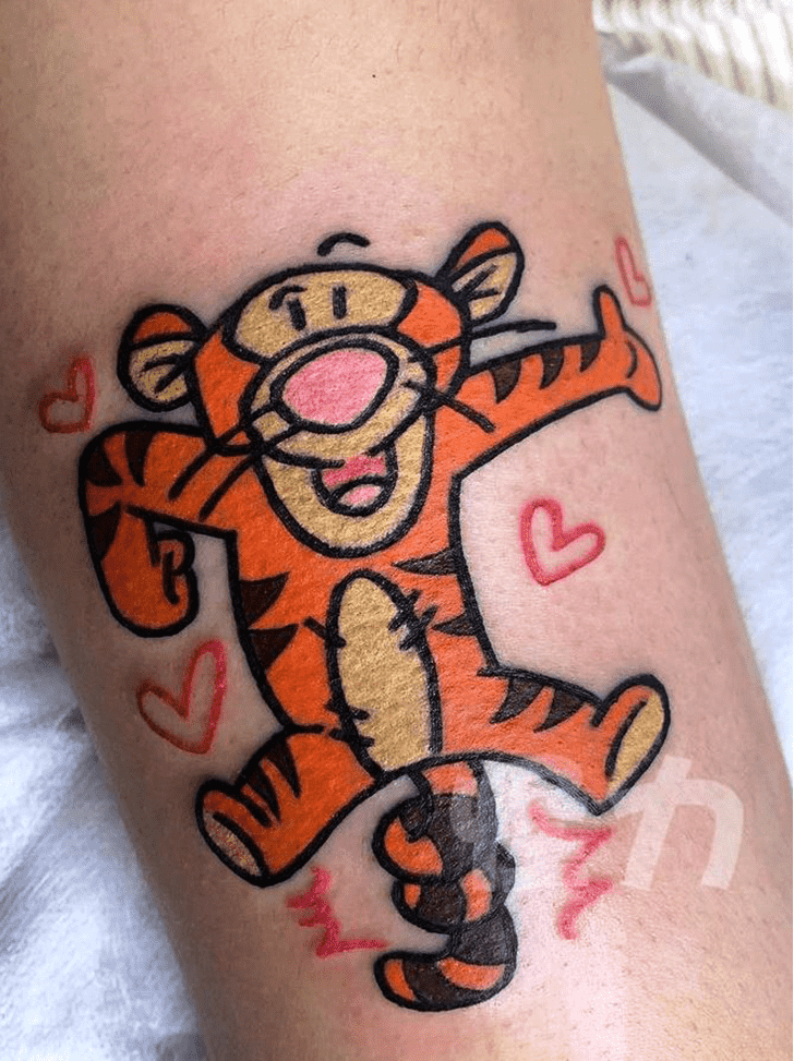 Tigger Tattoo Photograph