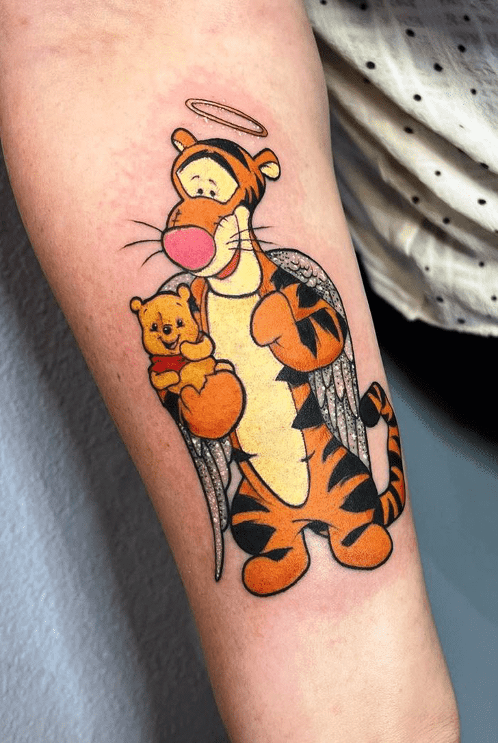 Tigger Tattoo Portrait