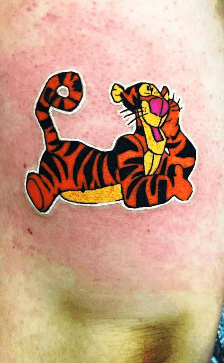 Tigger Tattoo Shot